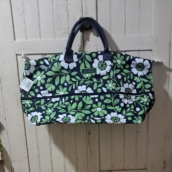 Lily Bloom Green Floral Women's Bag - Picture 1 of 1